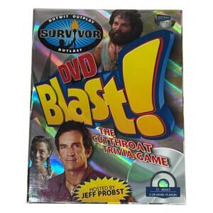 SEALED 2006 "Survivor DVD Blast The Cutthroat Trivia Game" BRAND NEW Reality TV